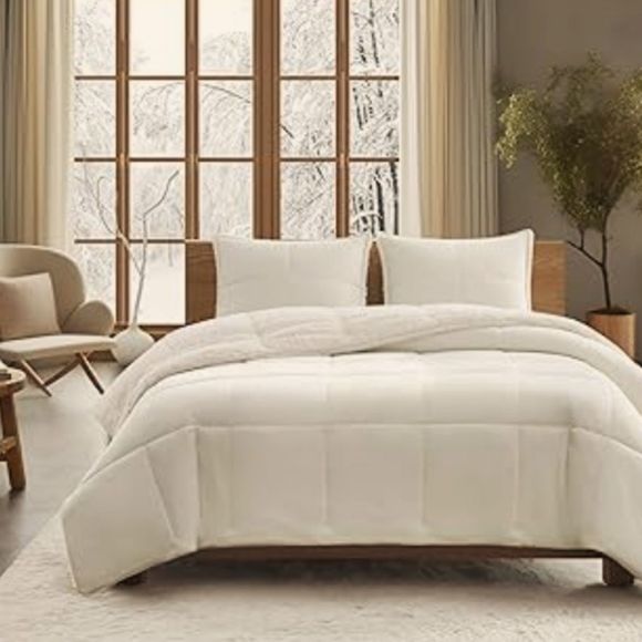 Ugg Alahana Diamond Queen Comforter Set- Moon Dust